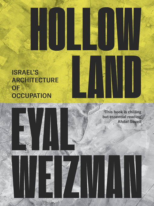 Title details for Hollow Land by Eyal Weizman - Available